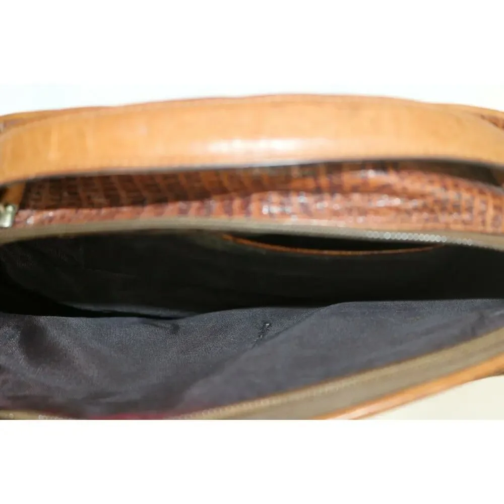 Perfect Brown Leather Crossbody Bag 8X9